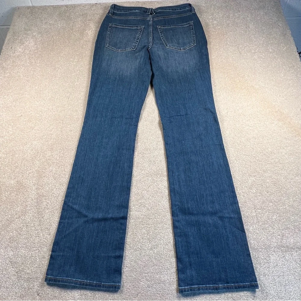 Mid Rise Boot Cut Long Length Denim Blue Jeans LC Lauren Conrad Women's 8 Long